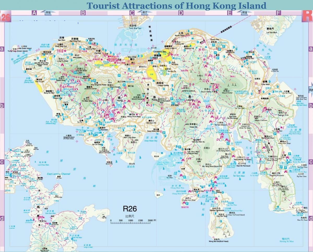 офлайн Хонг Конг газрын зураг