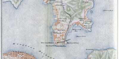 Хонг Конг Kowloon газрын зураг