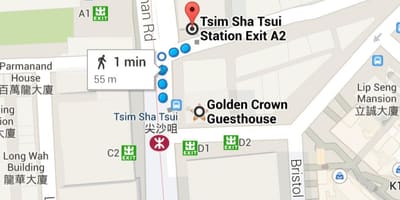Tsim Sha Tsui MTR станцын зураг